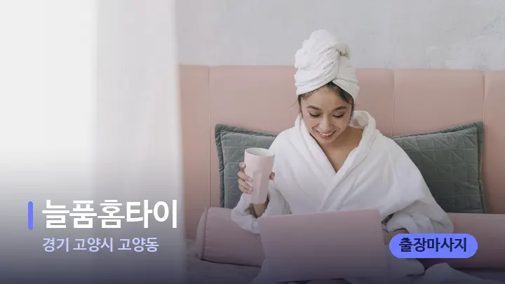 경기 고양시 고양동 늘품홈타이 — 휴식 분위기의 스파 베드