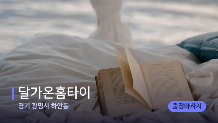 경기 광명시 하안동 달가온홈타이 — 휴식 분위기의 스파 베드