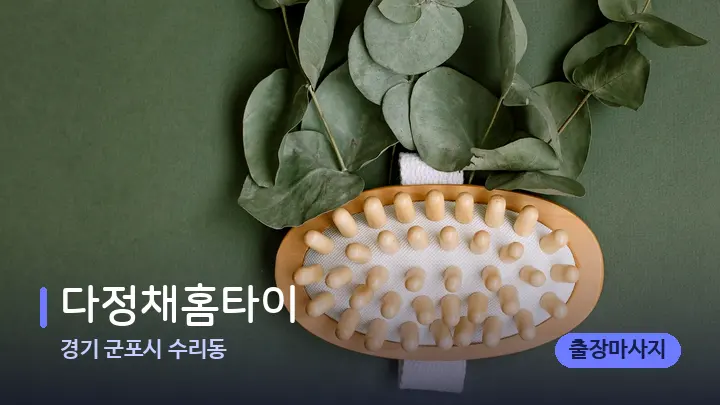 경기 군포시 수리동 다정채홈타이 — 마사지용 스톤