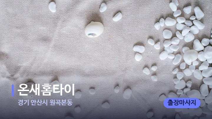 경기 안산시 원곡본동 온새홈타이 — 마사지용 스톤