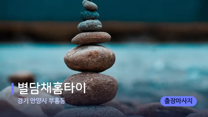 경기 안양시 부흥동 별담채홈타이 — 마사지용 스톤