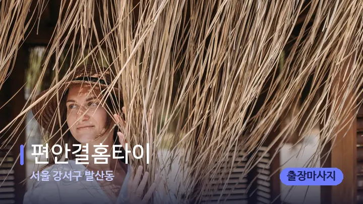 서울 강서구 발산동 편안결홈타이 — 스파 프런트 공간