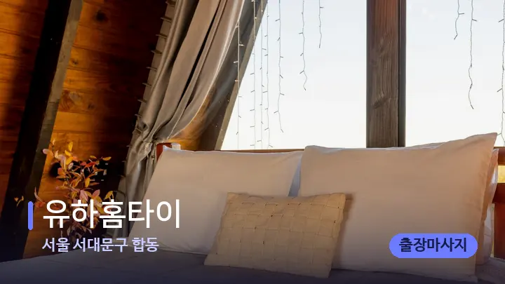 서울 서대문구 합동 유하홈타이 — 휴식 분위기의 스파 베드