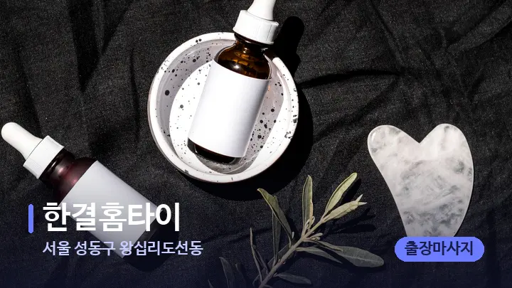 서울 성동구 왕십리도선동 한결홈타이 — 마사지용 스톤