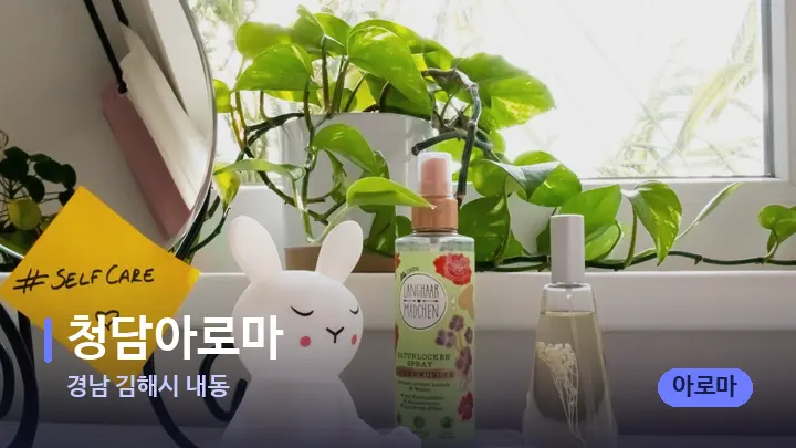 경남 김해시 내동 청담아로마 — 아로마테라피 오일