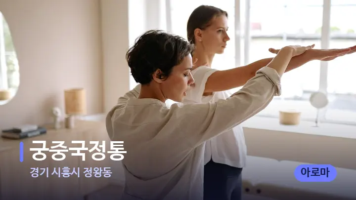 경기 시흥시 정왕동 궁중국정통 — 어깨를 다루는 관리사의 손