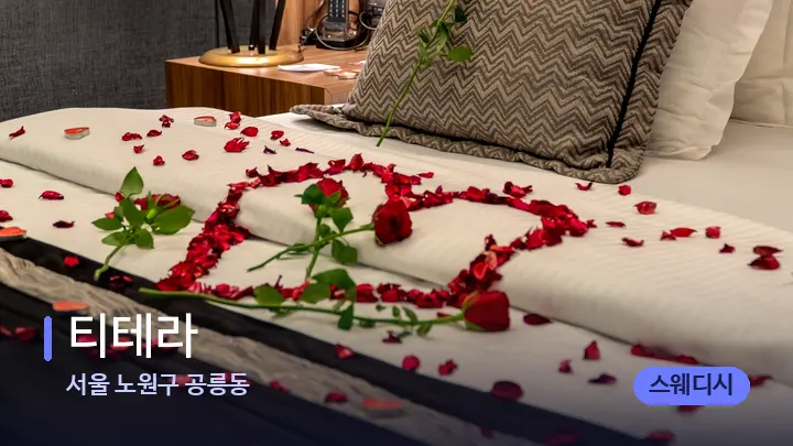 서울 노원구 공릉동 티테라 — 휴식 분위기의 스파 베드