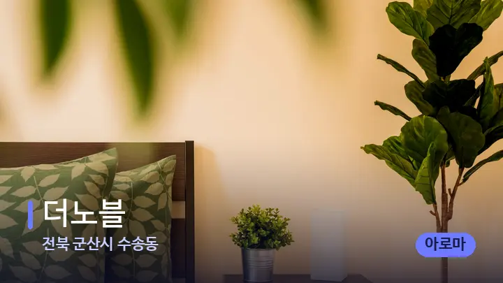 전북 군산시 수송동 더노블 — 휴식 분위기의 스파 베드