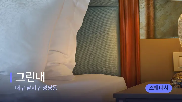 대구 달서구 성당동 그린내 — 휴식 분위기의 스파 베드