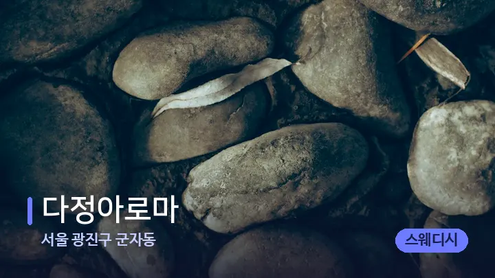 서울 광진구 군자동 다정아로마 — 마사지용 스톤