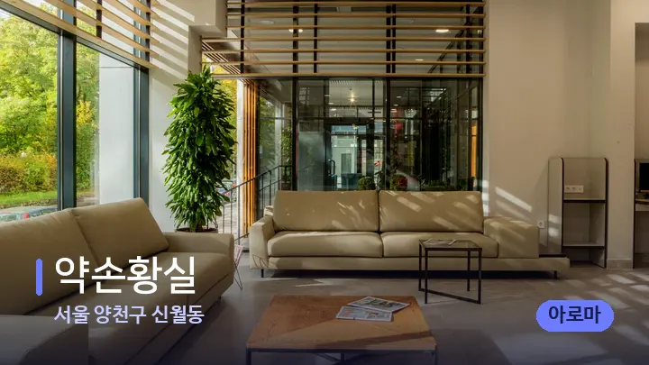 서울 양천구 신월동 약손황실 — 스파 프런트 공간