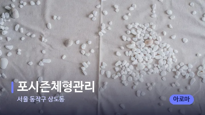 서울 동작구 상도동 포시즌체형관리 — 마사지용 스톤