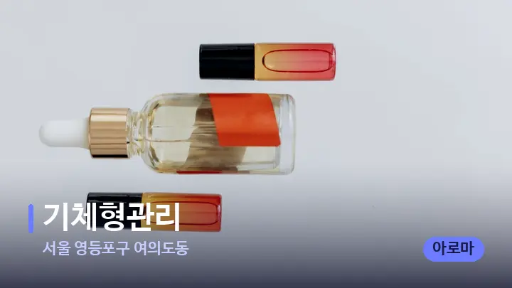 서울 영등포구 여의도동 기체형관리 — 아로마테라피 오일