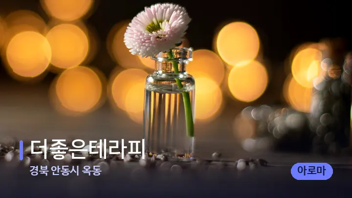 경북 안동시 옥동 더좋은테라피 — 아로마테라피 오일