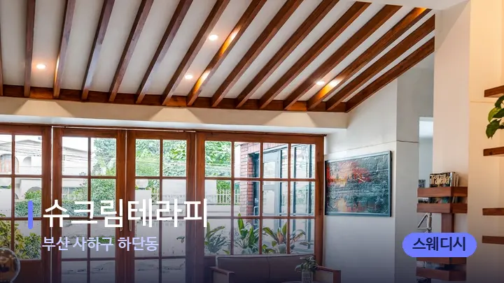 부산 사하구 하단동 슈크림테라피 — 스파 프런트 공간