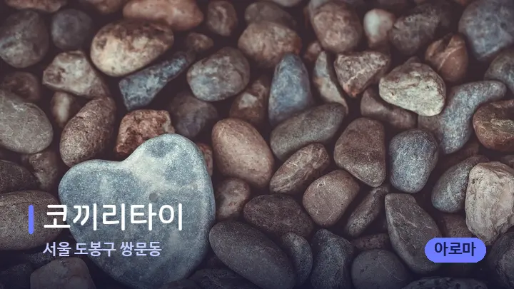 서울 도봉구 쌍문동 코끼리타이 — 마사지용 스톤
