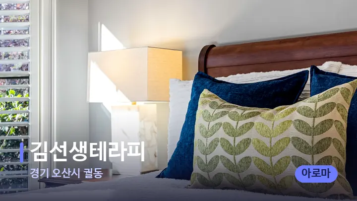 경기 오산시 궐동 김선생테라피 — 휴식 분위기의 스파 베드