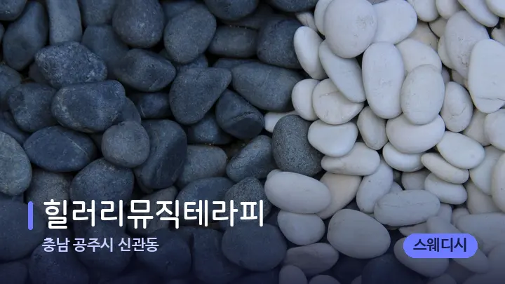 충남 공주시 신관동 힐러리뮤직테라피 — 마사지용 스톤