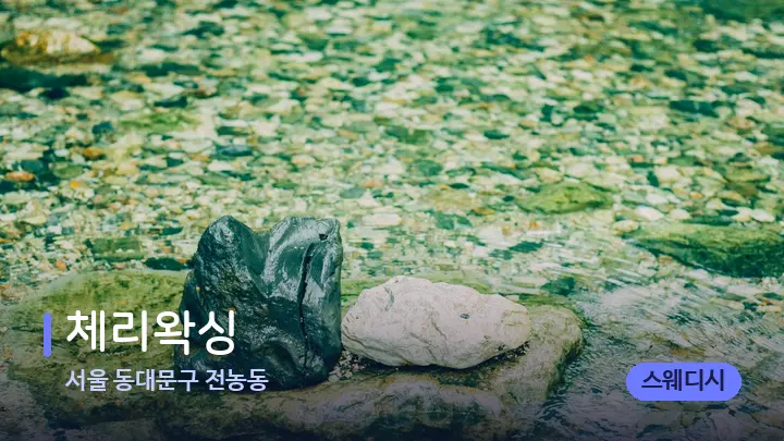 서울 동대문구 전농동 체리왁싱 — 마사지용 스톤