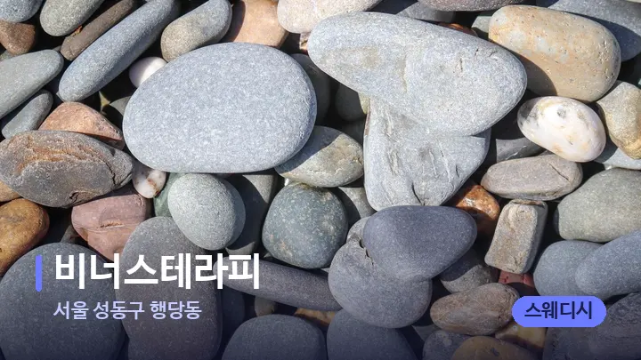 서울 성동구 행당동 비너스테라피 — 마사지용 스톤