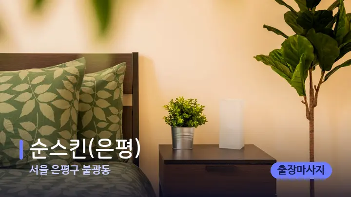서울 은평구 불광동 순스킨(은평) — 휴식 분위기의 스파 베드