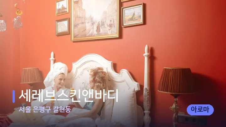 서울 은평구 갈현동 세레브스킨앤바디 — 휴식 분위기의 스파 베드