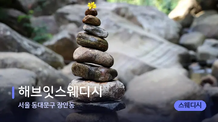 서울 동대문구 장안동 해브잇스웨디시 — 마사지용 스톤