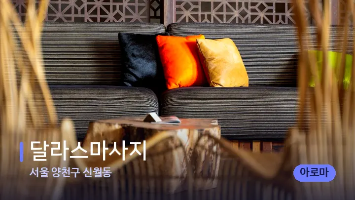 서울 양천구 신월동 달라스마사지 — 스파 프런트 공간