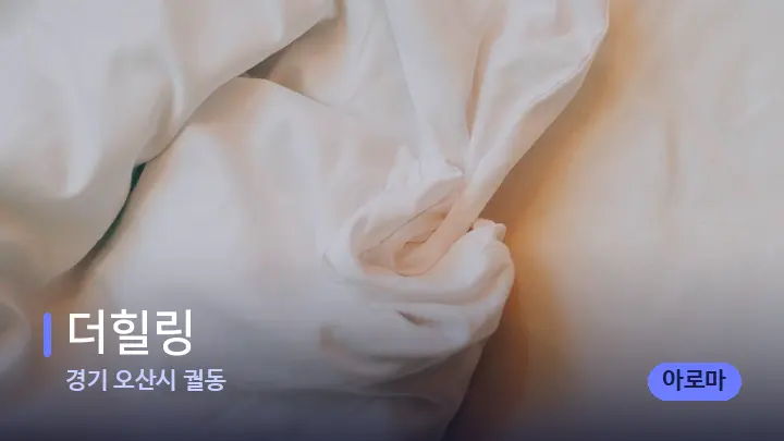 경기 오산시 궐동 더힐링 — 휴식 분위기의 스파 베드