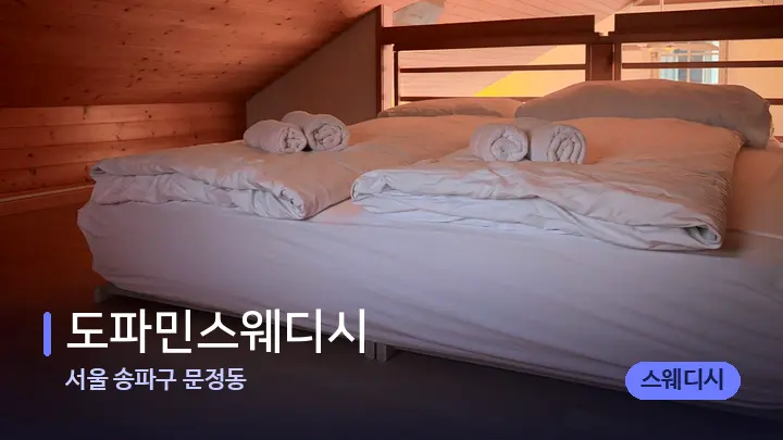 서울 송파구 문정동 도파민스웨디시 — 휴식 분위기의 스파 베드