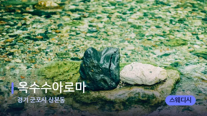 경기 군포시 산본동 옥수수아로마 — 마사지용 스톤