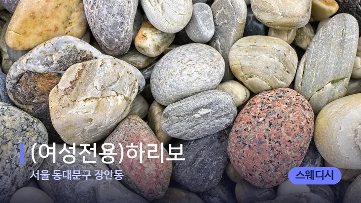 서울 동대문구 장안동 (여성전용)하리보 — 마사지용 스톤