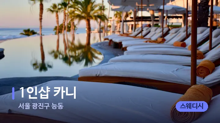 서울 광진구 능동 1인샵 카니 — 휴식 분위기의 스파 베드