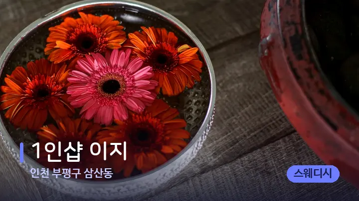 인천 부평구 삼산동 1인샵 이지 — 스파 프런트 공간