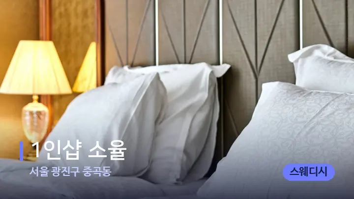 서울 광진구 중곡동 1인샵 소율 — 휴식 분위기의 스파 베드