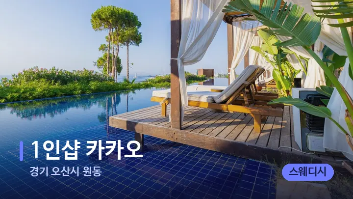 경기 오산시 원동 1인샵 카카오 — 휴식 분위기의 스파 베드