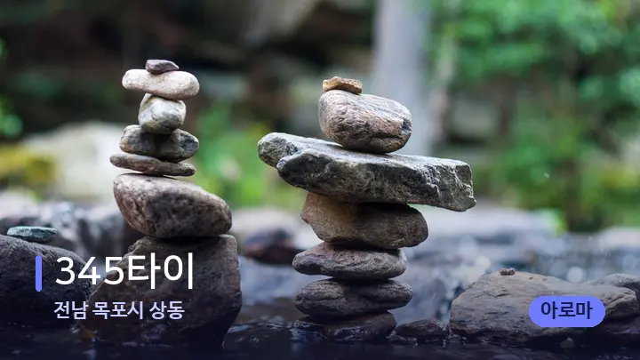 전남 목포시 상동 345타이 — 마사지용 스톤