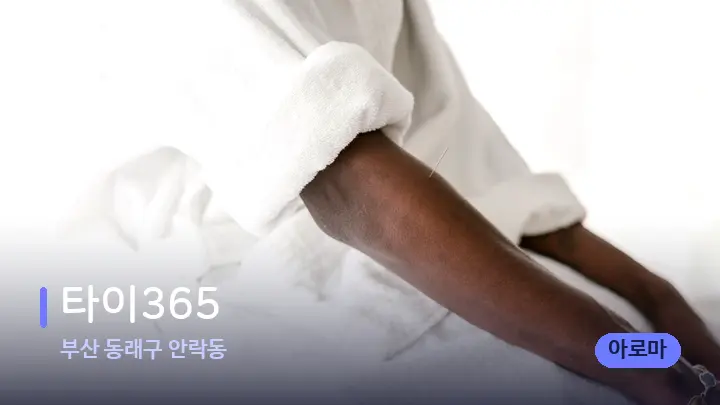 부산 동래구 안락동 타이365 — 휴식 분위기의 스파 베드