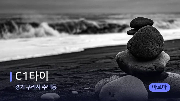경기 구리시 수택동 C1타이 — 마사지용 스톤