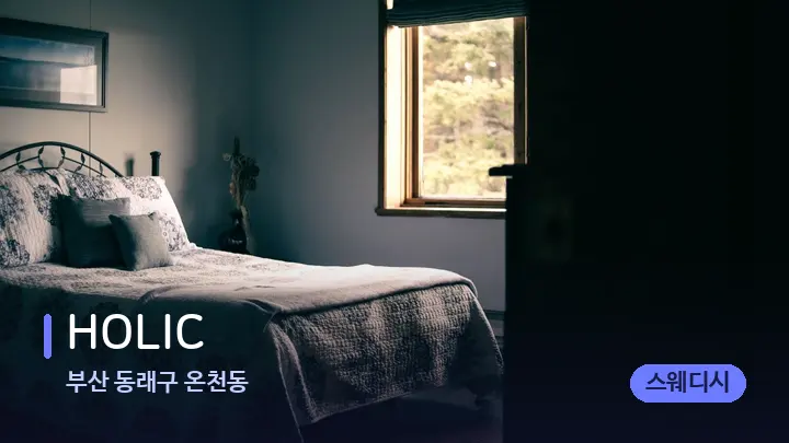 부산 동래구 온천동 HOLIC — 휴식 분위기의 스파 베드