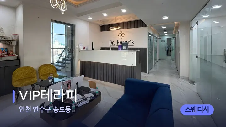 인천 연수구 송도동 VIP테라피 — 스파 프런트 공간