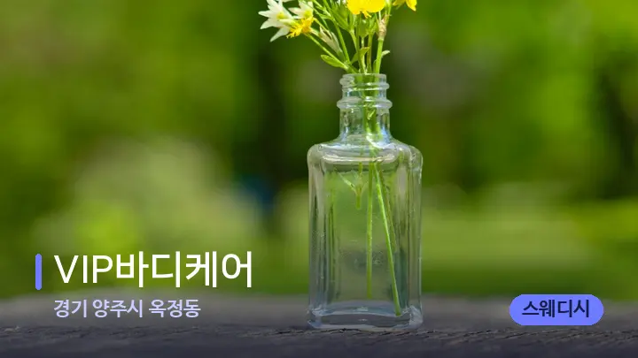 경기 양주시 옥정동 VIP바디케어 — 아로마테라피 오일