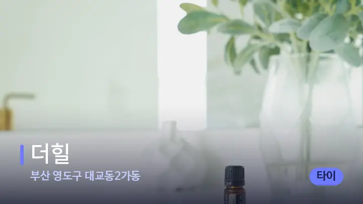 부산 영도구 대교동2가동 더힐 — 아로마테라피 오일