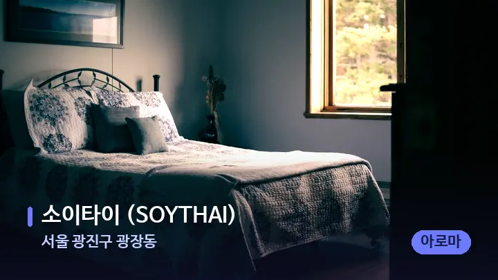 서울 광진구 광장동 소이타이 (SOYTHAI) — 휴식 분위기의 스파 베드