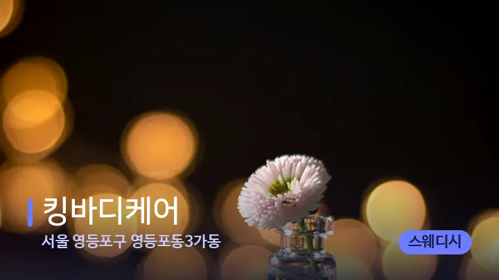서울 영등포구 영등포동3가동 킹바디케어 — 아로마테라피 오일