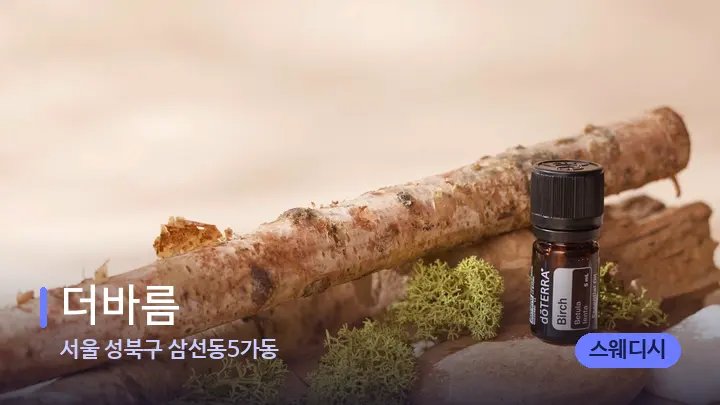서울 성북구 삼선동5가동 더바름 — 아로마테라피 오일