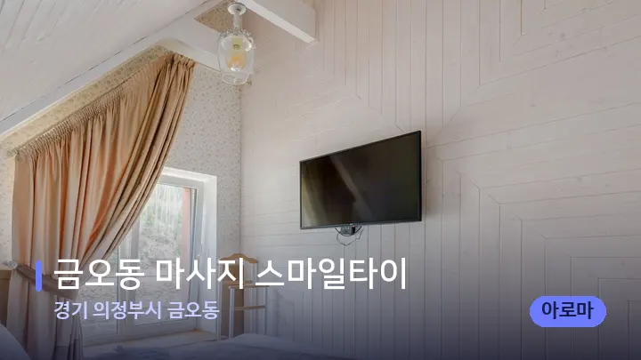 경기 의정부시 금오동 금오동 마사지 스마일타이 — 휴식 분위기의 스파 베드