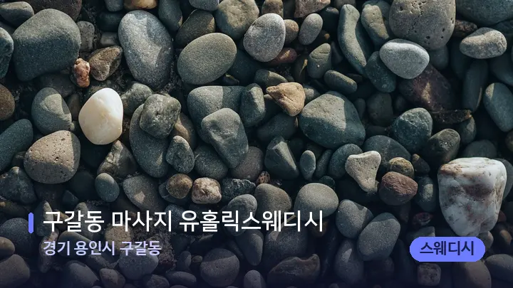 경기 용인시 구갈동 구갈동 마사지 유홀릭스웨디시 — 마사지용 스톤