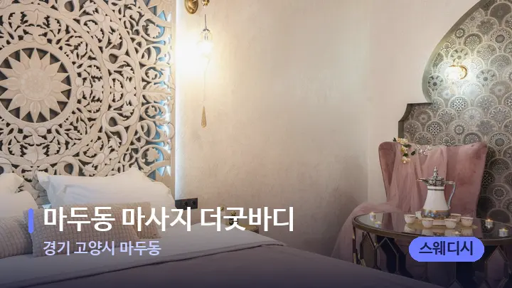 경기 고양시 마두동 마두동 마사지 더굿바디 — 휴식 분위기의 스파 베드