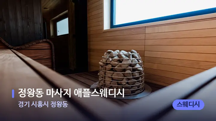 경기 시흥시 정왕동 정왕동 마사지 애플스웨디시 — 웰니스 스파 공간